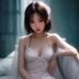 SEO编辑小鱼头像，女性，年轻活泼，自媒体创作者风格